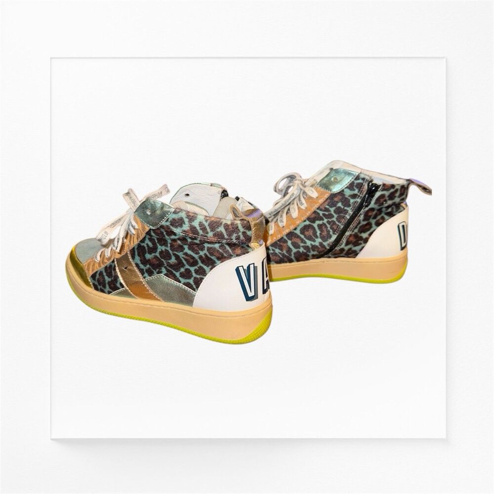 VADDIA Felix Quartz High top Sneakers, Women’s Size 8